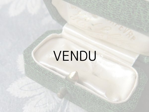 画像7: アンティーク ジュエリーボックス グリーン (7)