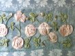 画像9: 19世紀末 アンティーク ドレス用 幅広 レース 薔薇のリボン刺繍  1.75m 幅17〜20cm (9)