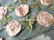 画像3: 19世紀末 アンティーク ドレス用 幅広 レース 薔薇のリボン刺繍  1.75m 幅17〜20cm (3)