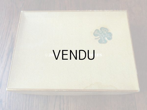 画像12: 未使用 1920年代 箱入り アンティーク 薔薇のワックスフラワーのヘッドリース & ブローチ2点のセット ウェディング 結婚式 ティアラ 20 (12)