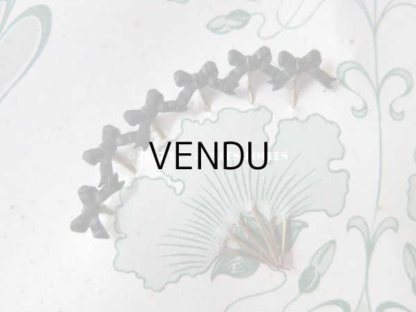 画像11: 1900年代 アンティーク エパングル 48ピース フレンチジェット＆クリスタル EPINGLES TOILETTE (11)