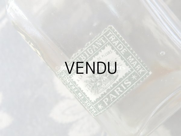 画像7: 1882年 アンティーク パフュームボトル 薔薇のガーランド FOUGERE ROYALE - HOUBIGANT PARIS - (7)