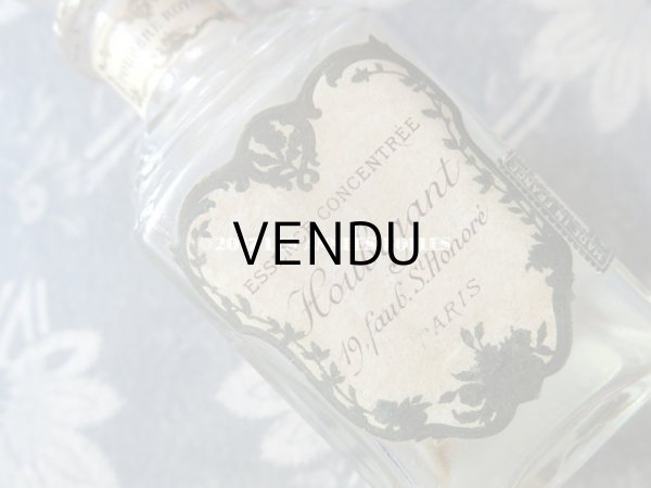 画像6: 1882年 アンティーク パフュームボトル 薔薇のガーランド FOUGERE ROYALE - HOUBIGANT PARIS - (6)