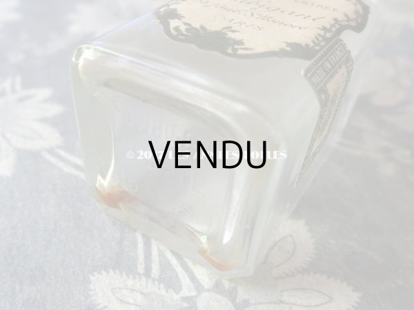 画像10: 1882年 アンティーク パフュームボトル 薔薇のガーランド FOUGERE ROYALE - HOUBIGANT PARIS - (10)