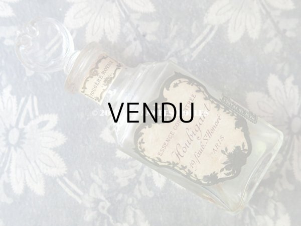 画像5: 1882年 アンティーク パフュームボトル 薔薇のガーランド FOUGERE ROYALE - HOUBIGANT PARIS - (5)