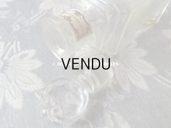 画像9: 1882年 アンティーク パフュームボトル 薔薇のガーランド FOUGERE ROYALE - HOUBIGANT PARIS - (9)