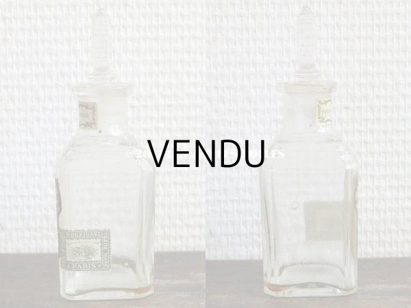 画像3: 1882年 アンティーク パフュームボトル 薔薇のガーランド FOUGERE ROYALE - HOUBIGANT PARIS - (3)