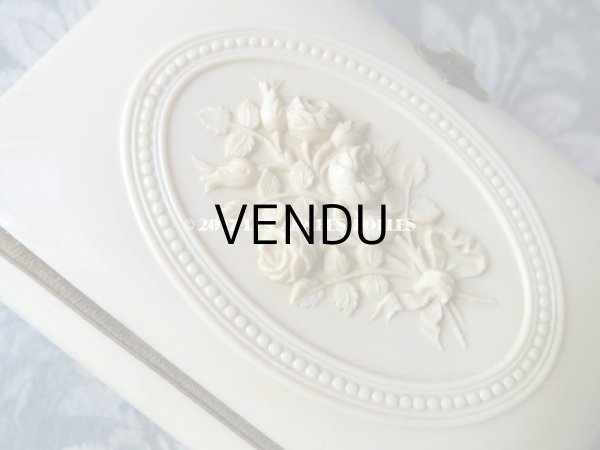 画像5: 1893年 アンティーク 薔薇のブーケ  ミサ典書 セルロイド製 (5)