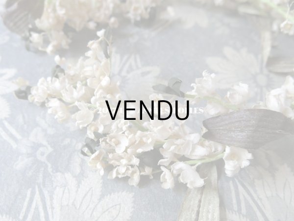 画像3: 1900年代 アンティーク 鈴蘭のヘッドリース ティアラ (3)