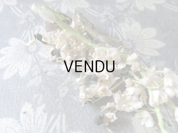 画像7: 1900年代 アンティーク 鈴蘭のヘッドリース ティアラ (7)