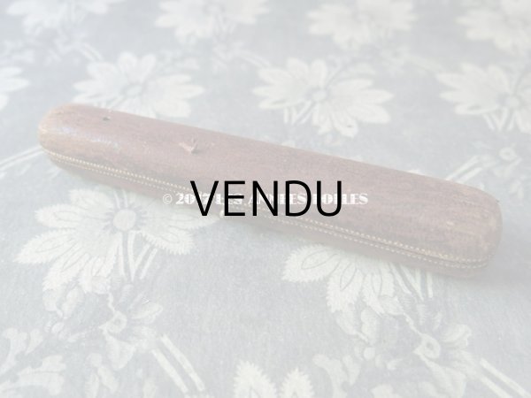 画像3: アンティーク 箱入り 帯用 シルバー製 クロシェ 編み針 ロカイユ装飾 (3)