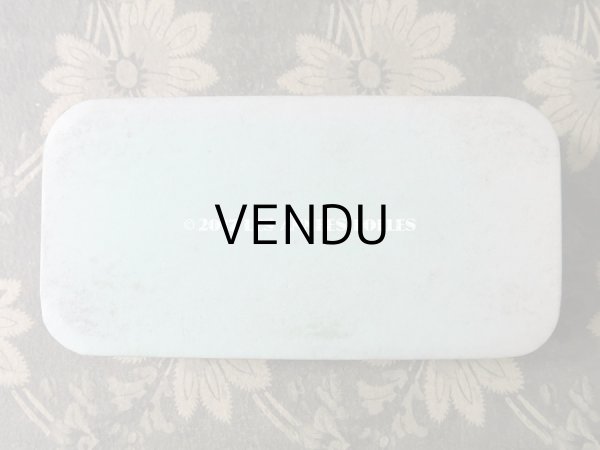 画像4: 1920年代 アンティーク ドラジェのお菓子箱 バテム BAPTEME 薔薇の花かごとリボンのガーランド (4)