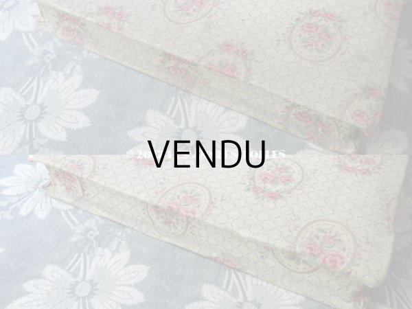 画像7: 1900年代 アンティーク 薔薇のメダイヨン　カルトナージュ ボックス  (7)