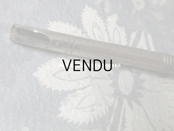 画像7: 1900年代 アンティーク ペン軸 ロカイユ装飾 (7)