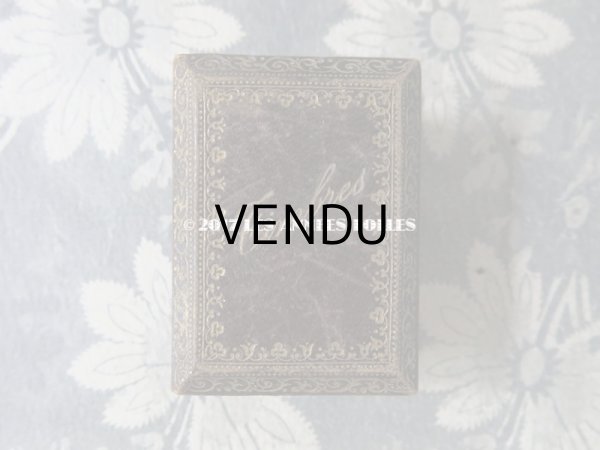 画像4: 1900年代 アンティーク スタンプケース 切手入れ TIMBRES (4)