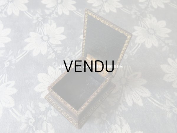 画像6: 1900年代 アンティーク スタンプケース 切手入れ TIMBRES (6)