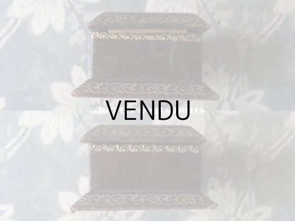 画像8: 1900年代 アンティーク スタンプケース 切手入れ TIMBRES (8)