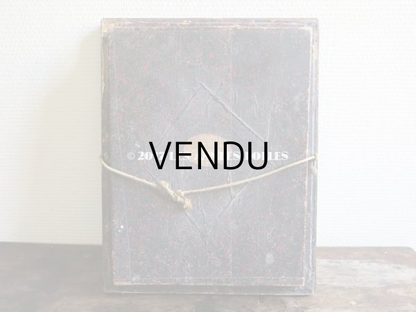 画像7: 19世紀 アンティーク ガラスのフレーム入り コミュニオンの薔薇のヘッドリース　 (7)