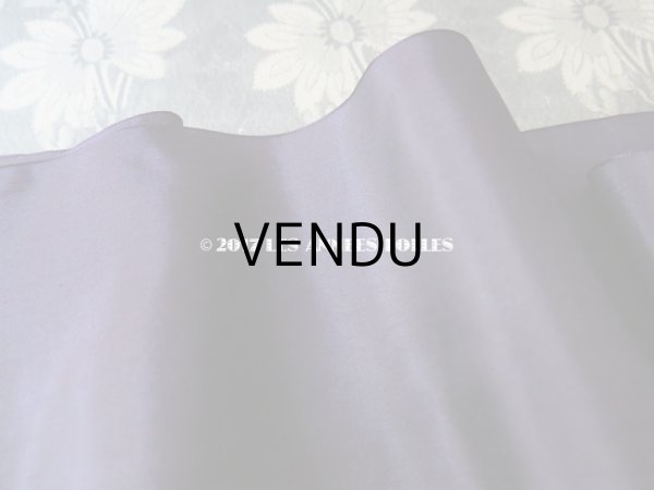 画像4: 1900年代 アンティーク シルク製 幅広 リボン 深紫 4m PON 553 N 100 PRUNE 489 (4)