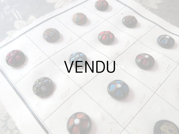 画像6: 19世紀 アンティーボタン見本 サンプラー  (6)