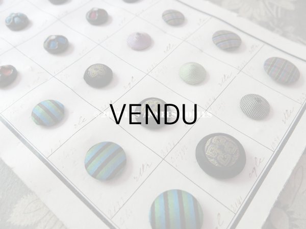 画像7: 19世紀 アンティーボタン見本 サンプラー  (7)