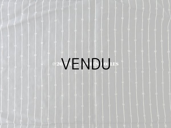 画像3: 19世紀 アンティーク シルク製 ファブリック モノトーン 墨黒 110×50cm (3)