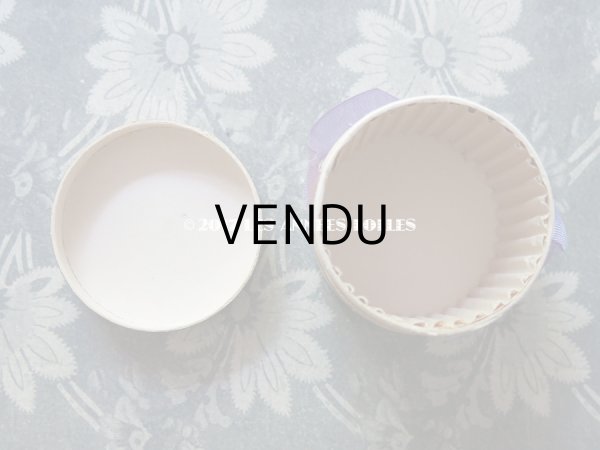 画像8: アンティーク 菫の小さなパフュームボックス＆ボトル ESSENCE VIOLETTE DE TOULOUSE - BERDOUES FRANCE - (8)