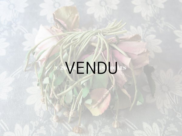 画像5: 1900年代 アンティーク  薔薇のコサージュ  (5)