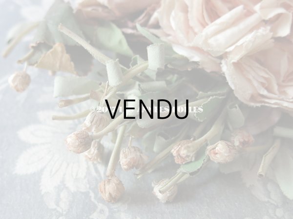 画像6: 1900年代 アンティーク  薔薇のコサージュ  (6)