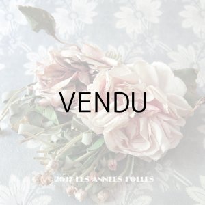 画像: 1900年代 アンティーク  薔薇のコサージュ 