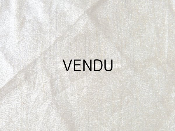 画像3: 1920年代 アンティーク メタル素材のファブリック シャンパンゴールド アールデコ   (3)