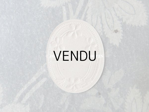 画像2: アンティーク パフュームラベル 菫 ESSENCE VIOLETTE EXTRA PARFUM NATUREL (2)