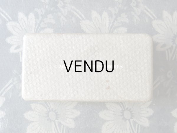 画像4: アンティーク ジュエリーボックス オフホワイト (4)