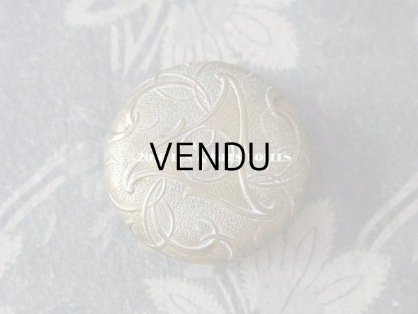 画像4: 1900年代 アンティーク パウダーケース ミラー付き (4)