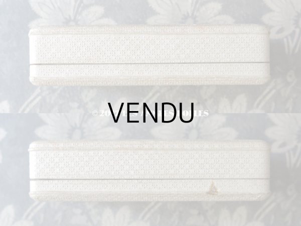 画像6: アンティーク ジュエリーボックス オフホワイト (6)