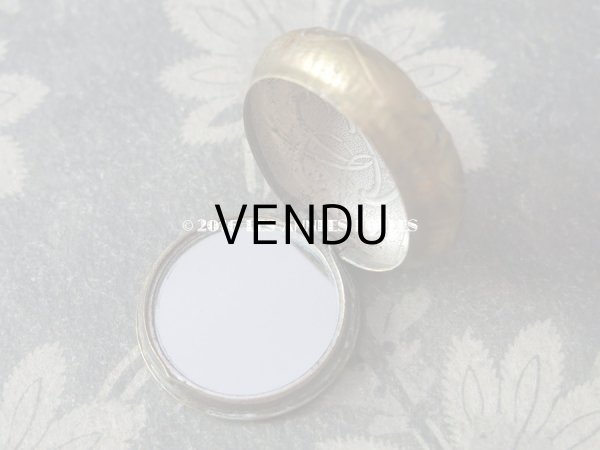 画像6: 1900年代 アンティーク パウダーケース ミラー付き (6)