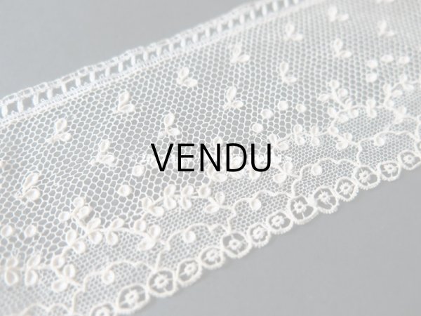 画像3: 18世紀 未使用 アンティーク ニードルレース アランソンレース 新品同様 『ポワン・ダランソン（アランソン）』  (3)