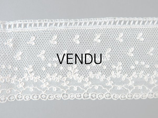 画像4: 18世紀 未使用 アンティーク ニードルレース アランソンレース 新品同様 『ポワン・ダランソン（アランソン）』  (4)