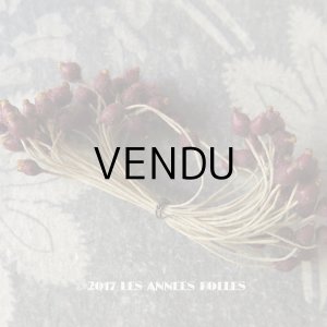 画像: 1900年代 アンティーク ペップ 紫  コサージュ用 花芯 