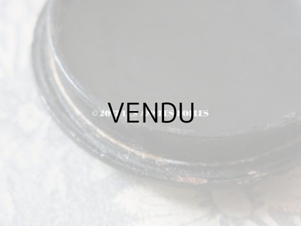 画像9: 19世紀 アンティーク ナポレオン3世 パピエマシェ 花模様 ジュエリーボックス 小物入れ (9)