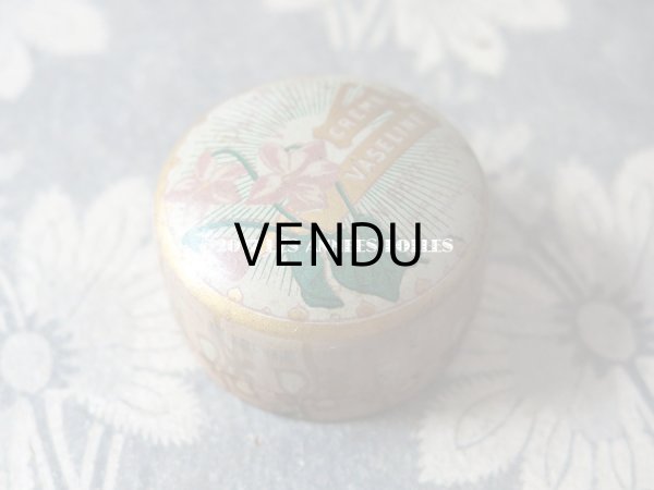画像3: 1900年代 アンティーク 菫のワセリン缶 PARMA VIOLETTA - VIBERT FRERES - (3)