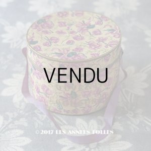 画像: アンティーク 菫の砂糖菓子の紙箱 SOUVENIR DE TOULOUSE