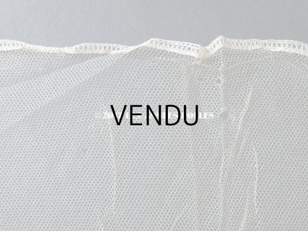 画像9: 1900年代 アンティーク シルク製 レース 花とリーフのガーランド　1m (9)