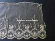 画像8: 1900年代 アンティーク シルク製 レース 花とリーフのガーランド　1m (8)