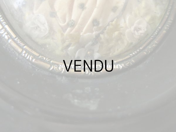 画像6: 19世紀 アンティーク ルリケール ガラスドーム 聖母マリア＆キリスト (6)