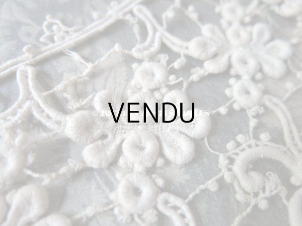 画像6: 19世紀 アンティーク ニードルレース　55cm (6)