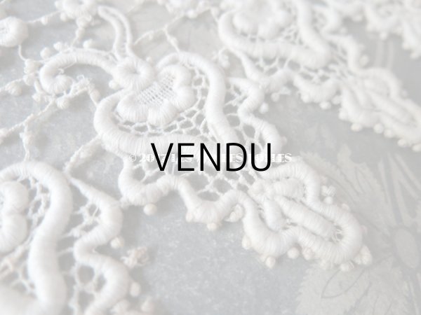 画像5: 19世紀 アンティーク ニードルレース　55cm (5)