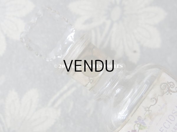 画像5: 1897年代 アンティーク パフュームボトル 菫の香水瓶 PRECIOSA VIOLETTE - ED.PINAUD - (5)