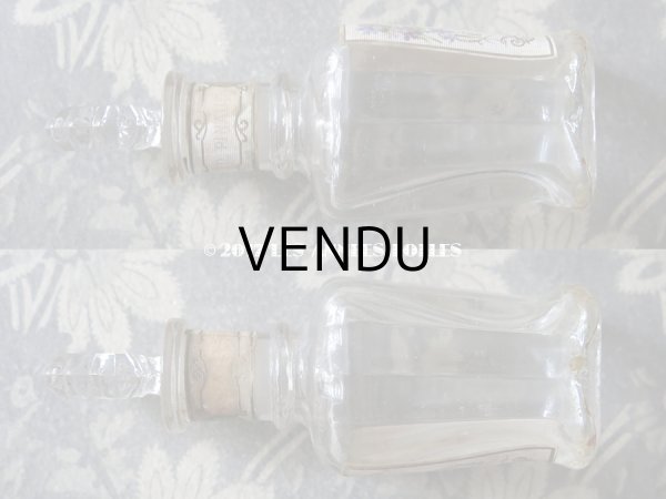 画像4: 1897年代 アンティーク パフュームボトル 菫の香水瓶 PRECIOSA VIOLETTE - ED.PINAUD - (4)
