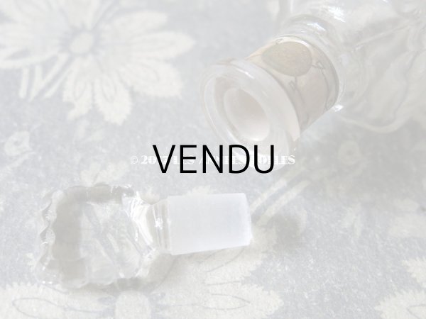 画像7: 1897年代 アンティーク パフュームボトル 菫の香水瓶 PRECIOSA VIOLETTE - ED.PINAUD - (7)